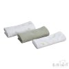 MS15-SG: Sage Green 3 Pack Muslin Squares in Gift Bag